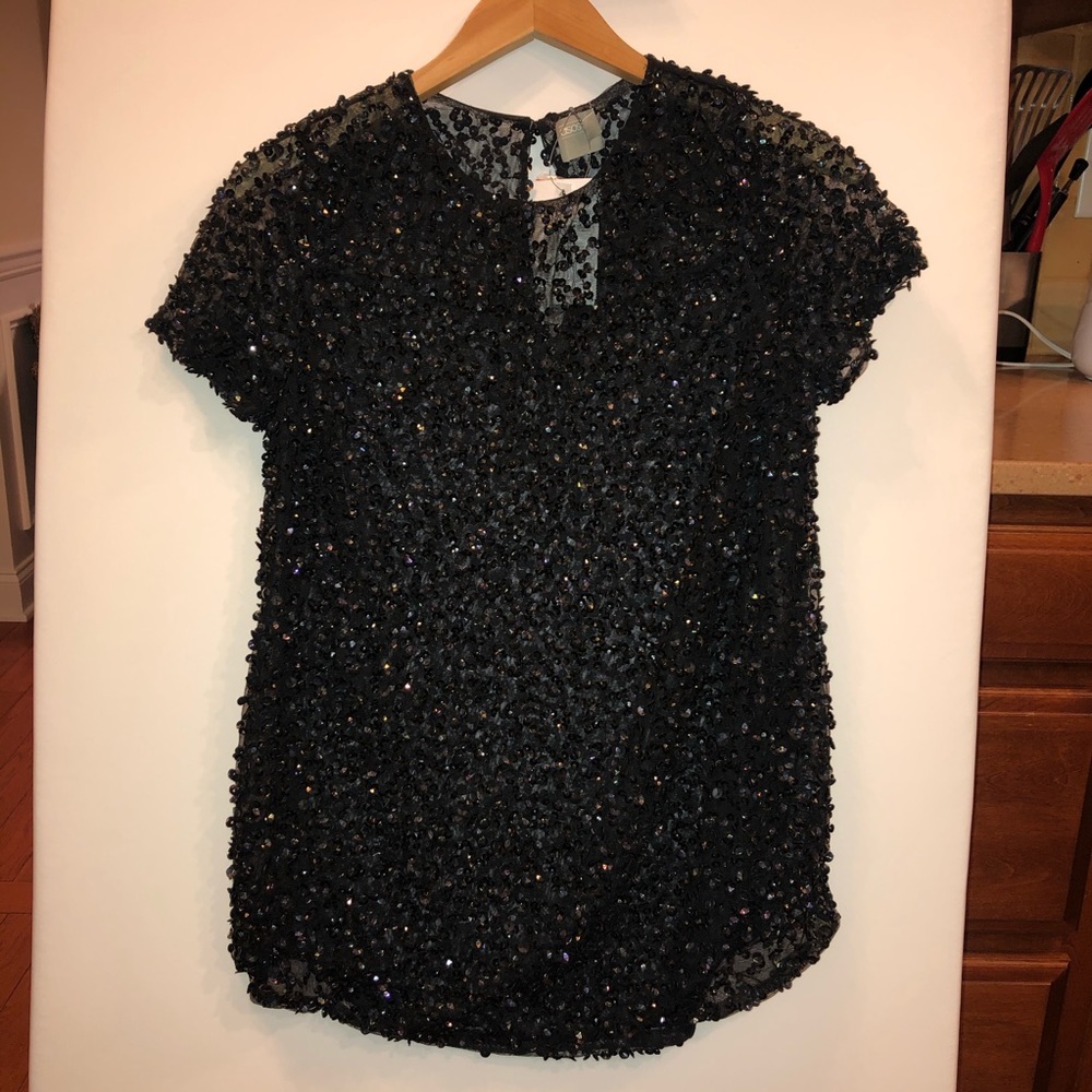 ASOS Maternity t-shirt with sequin embellishment